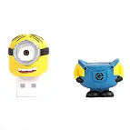 La memoria USB está en la cabeza