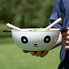 Una ensaladera kawaii