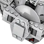 La escotilla superior es abatible