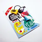 Cada bolsa incluye cinco unidades con diferentes diseños