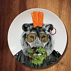 Platos de diseño salvaje