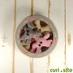 Una es gris, otra rosa y otra beige