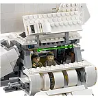 Sección central abatible con espacio para minifiguras