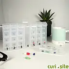 Un pastillero semanal muy organizado