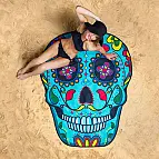 Una toalla de playa de diseño impactante
