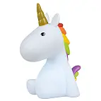 Su luz LED cambia de color