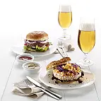 Hamburguesas gourmet con ingredientes 100% naturales