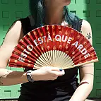 Un abanico con mensaje pícaro