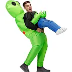 El disfraz hinchable de este Halloween