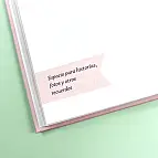 Podrás rellenarlo y personalizarlo como tú quieras