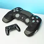Cojín PlayStation con forma de mando