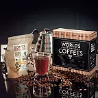Una caja de regalo con 5 de los mejores cafés del mundo