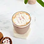 Saborea un espectacular chocolate belga con mini nubes