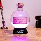 La luz va cambiando de color