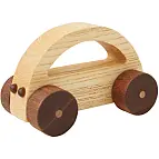 Coche de madera modelo media luna