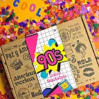 Incluye casi 1 kg de chuches típicas de la época 