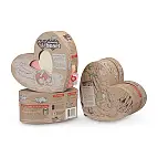 El corazón de peluche que te relaja.