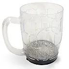 Jarra de cerveza que se ilumina.