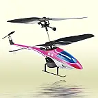 Helicóptero teledirigido control total.