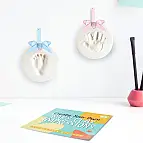 Kit de arcilla para huellas de bebé