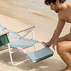 Reposapiés con doble acolchado para un confort total