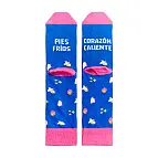 Y el mensaje: Pies fríos corazón caliente