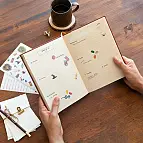 Agenda escolar de 17 meses, de agosto 2025 a diciembre 2026