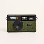 Cámara digital sin pantalla Time Lens verde caqui