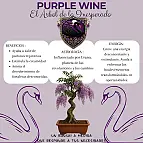 Purple wine