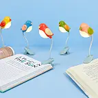 Luz de lectura en forma de pajarito