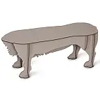 Taburete de diseño francés