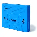 El monedero en color azul