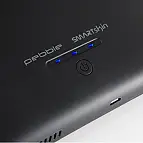 El indicador LED te muestra la batería disponible