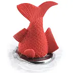 Parece que el pececito se ha atascado en tu lavabo ...