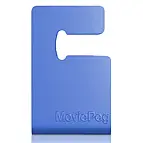 MoviePeg para iPhone 4 en color azul