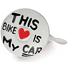 ¡Coloca ya el Timbre This Bike Is My Car en tu bici y házlo sonar!