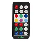 Utiliza el mando a distancia para combinar los diferentes colores