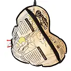 La funda se cierra con una cremallera