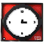 Para ver la hora como en un juego del Spectrum