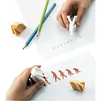 Hiroyuki Shiratori estuvo inspirado al crear esta goma de borrar...