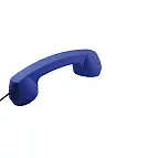 El Auricular Vintage está disponible en color azul