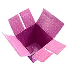 La cajita de Loreli es color malva