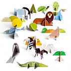 Incluye once animales y quince escenarios