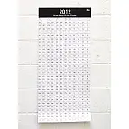 Un calendario que cuenta hacia atrás