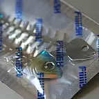 La raspa es metálica...