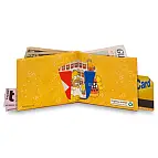 Está hecha a partir de una sola hoja de Tyvek