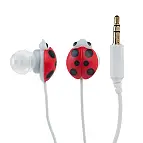 Escucha tu música con estos auriculares mariquitas