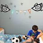 Es perfecto para personalizar la habitación de tu hijo