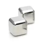 Cada cubo mide 2,5 x 2,5 cm