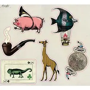 Imanes para la Nevera Surrealistas
